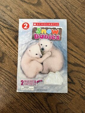 Scholastic Level 2 Reader - Red Cover with Penguin